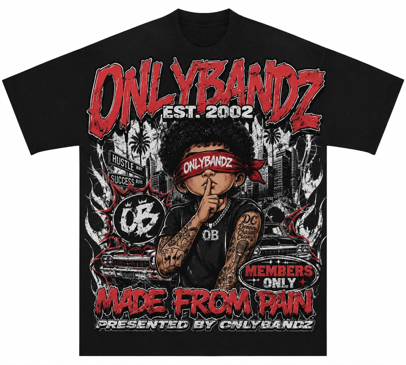 ONLYBANDZ “Made From Pain” Tee